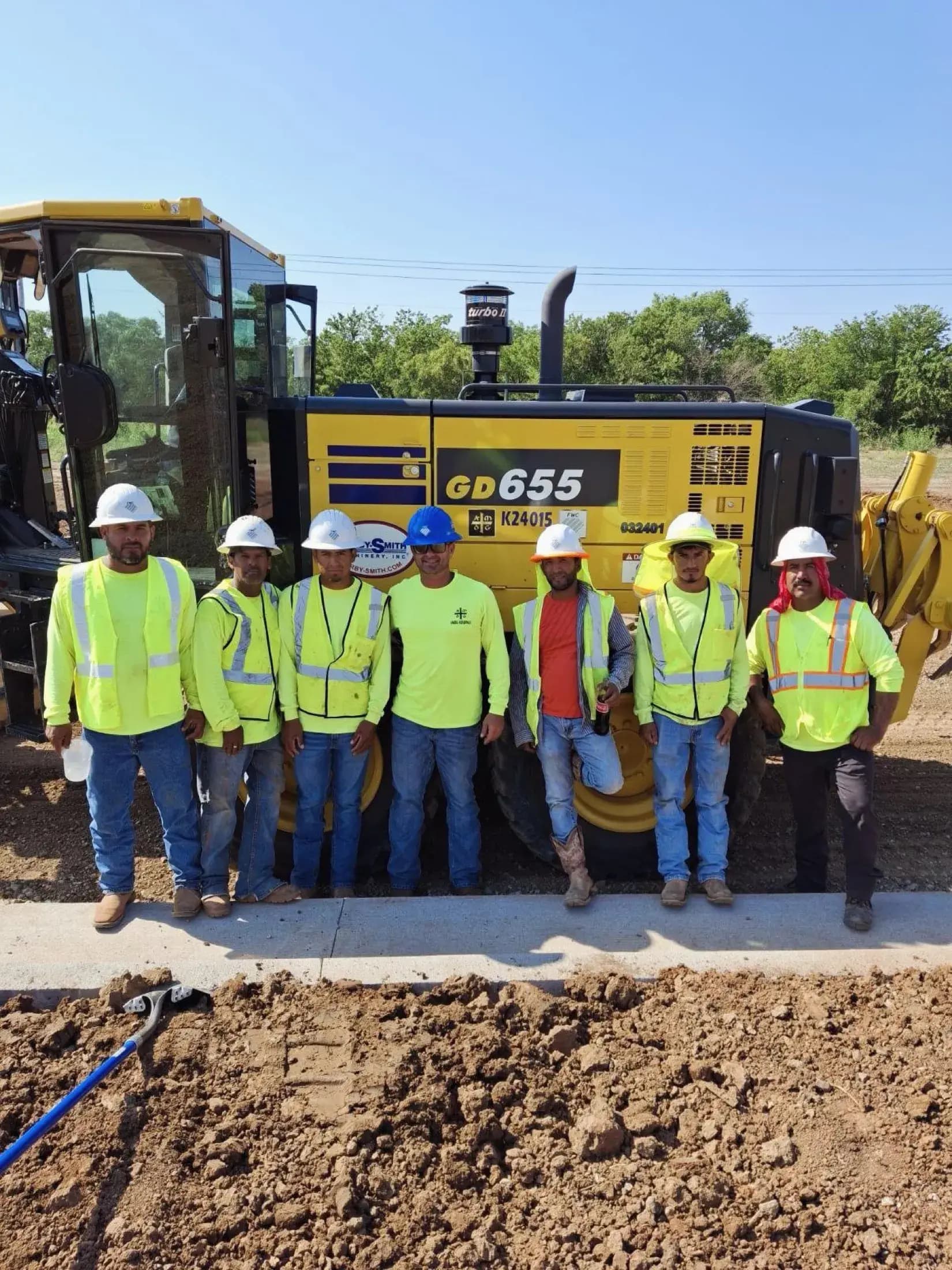 Team crew grader gd655